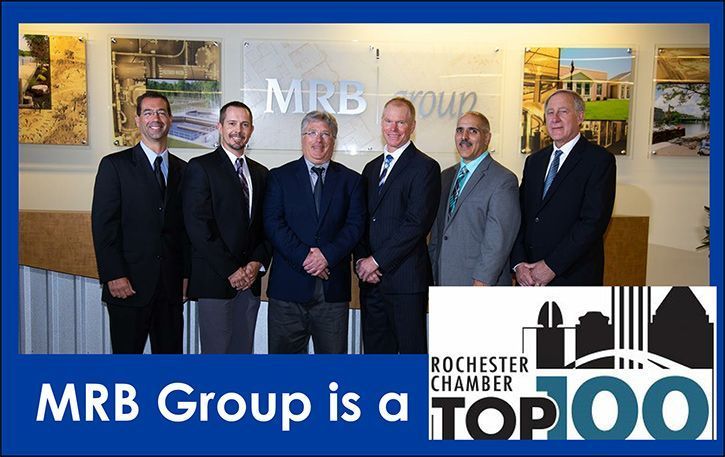 MRB گریٹر روچیسٹر میں سرفہرست 100 کاروباروں میں 34 ویں نمبر پر ہے۔