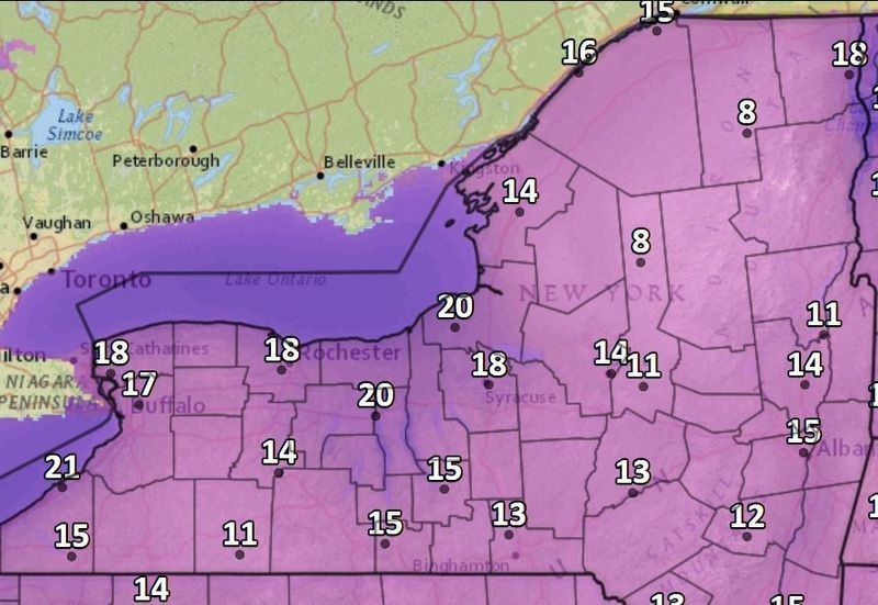 NWS: Mungkin dingin yang memecahkan rekor, 'flash freeze' mungkin malam ini