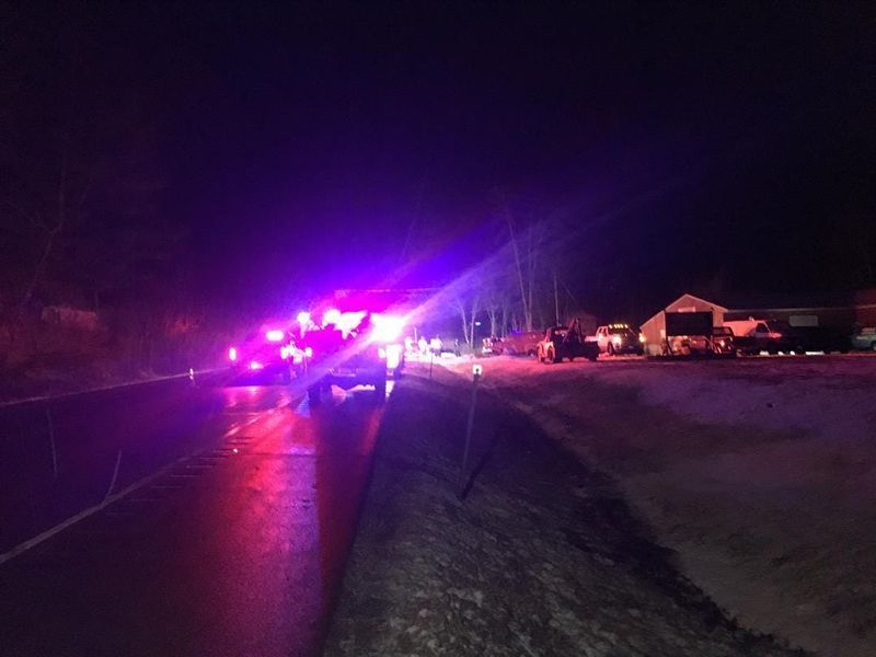 Un accident de cinq véhicules arrête Rt. 13 dans le comté de Schuyler