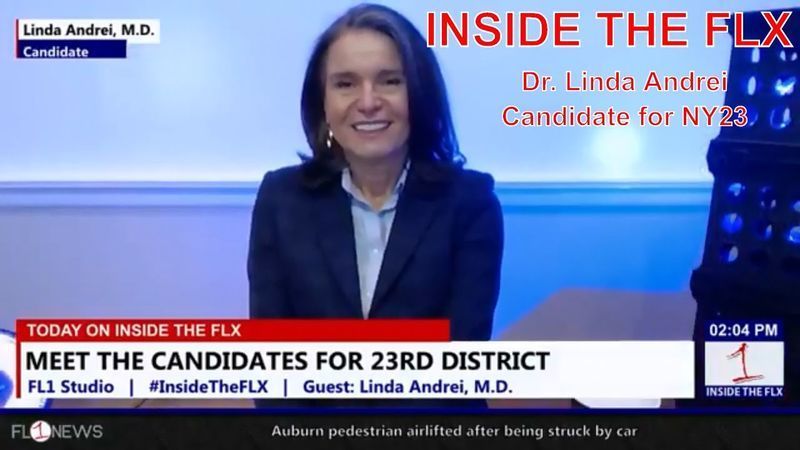INSIDE THE FLX: Linda Andrei puhuu NY23-kampanjasta ennen kesäkuun esivaaleja (podcast)