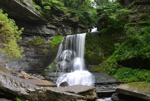 Victor Hiking Trails จะเป็นผู้นำการเดินป่าแบบมีไกด์ผ่าน Fillmore Glen State Park