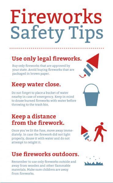Полицейското управление на Нюарк публикува съвети за безопасност на фойерверките преди празничния уикенд
