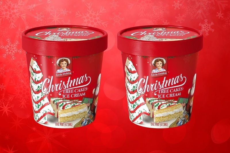 Mazās Debbie Ziemassvētku eglītes kūkas saldējums tiks pārdots Walmart 1. novembrī