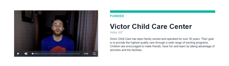 Victor Child Care 소유자 : Barstool Fund 발표 후 충격과 축복