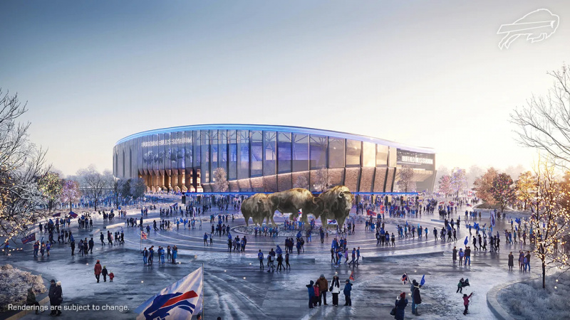  Buffalo Bills: Kako će izgledati novi stadion? Tim objavljuje prikaze u kombinaciji s Legends, Populous