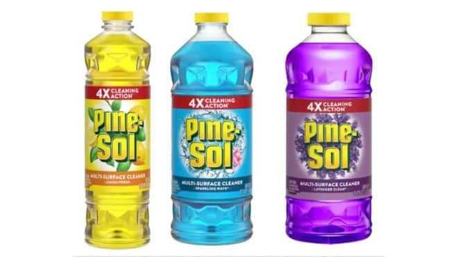 Спомнете си: Clorox предупреждава, че някои почистващи препарати Pine-Sol могат да изложат хората на въздействието на бактерии