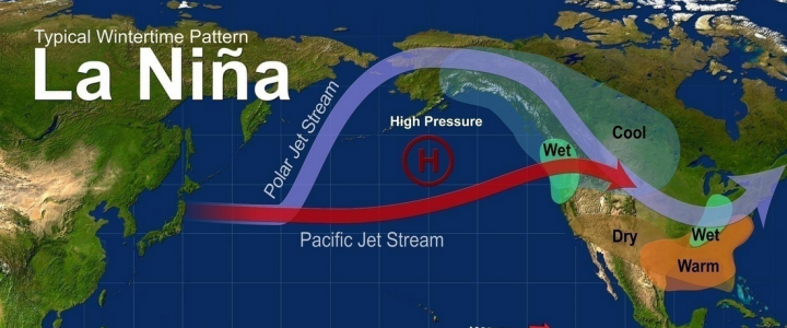 NOAA oznamuje, že je tu La Nina, co to znamená?
